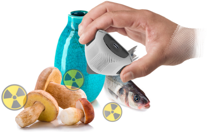 Измерение уровня радиации продуктов питания и окружающих предметов