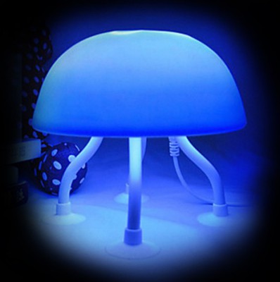 Лампа 14TL-056 Уникальная светодиодная лампа в форме медузы станет замечательным дополнением к Вашему интерьеру. Устройство сделано из инновационных экологически чистых материалов, которые безопасны для окружающей среды. 