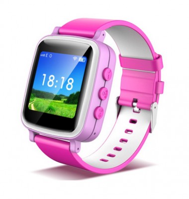 Умные часы Smart Baby Watch Q80 Детские часы для контроля за ребенком с GPS.