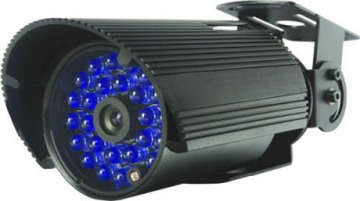 Цветная уличная камера UV-SR301BFP Цветная уличная камера с защитным кожухом и кронштейном.
