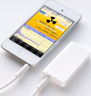 Дозиметр радиации для Iphone/ Ipad/ Ipod имеет компактные размеры