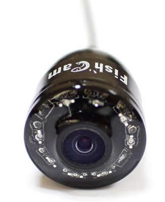 Видеокамера для рыбалки SITITEK FishCam-430 DVR имеет встроенные мощные ИК-светодиоды 
