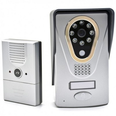Видеодомофон беспроводной KIVOS 400 Видеодомофон с HD видео- и фотосъемкой на карту памяти, с датчиком движения и поддержкой двусторонней аудиосвязи. Управление со смартфона.