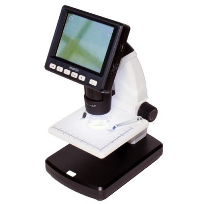 Микроскоп цифровой USB SITITEK &quot;Микрон LCD&quot; Мощный стационарный микроскоп, сочетающий отличную оптику и качественную камеру. Имеет устойчивую подставку, ручной механизм увеличения и фокусировки, поддержку записи фото и видео на карту MicroSD объемом до 32 Гб, автономное питание от встроенного аккумулятора и светодиодную подсветку. Позволяет определять размеры предметов. На большой ЖК-дисплей (8,9 см) выводится изображение объекта исследования. Для удобства просмотра по стандартному AV-интерфейсу изображение можно вывести на экран видеопроектора или телевизора.