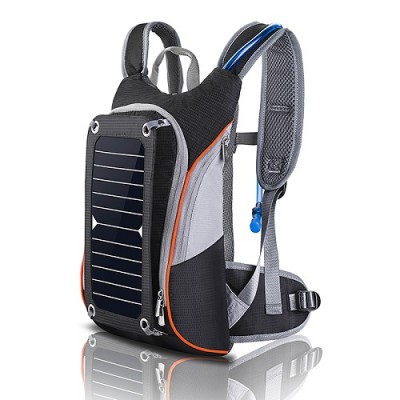 Рюкзак с солнечной батареей &quot;SolarBag SB-285&quot; Многофункциональный рюкзак с системой подзарядки от солнечной энергии, оснащенный съемной емкостью для питьевой воды, объемом два литра. 